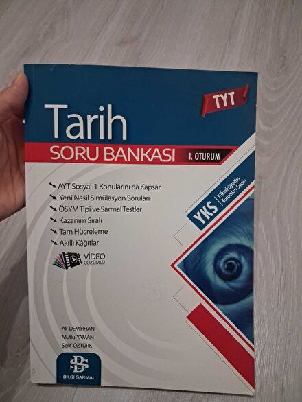Tarih Soru Bankası TYT Bilgi sarmal yay.