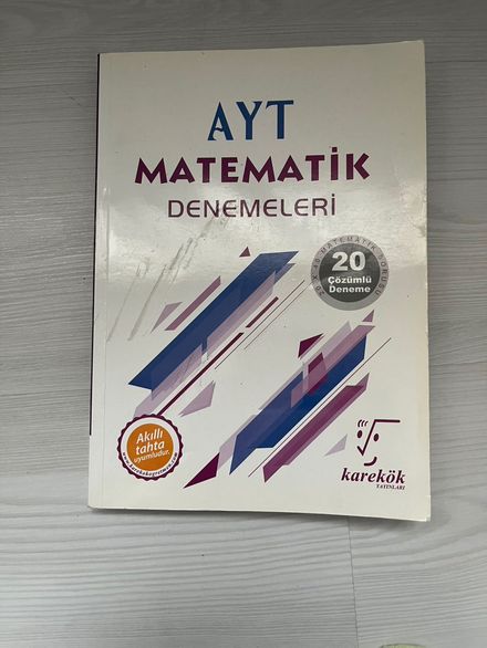 AYT Matematik Denemeleri Kitabı