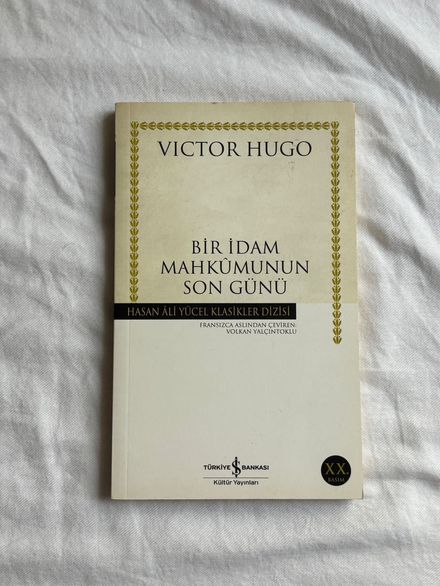 Bir İdam Mahkumunun Son Günü Kitabı