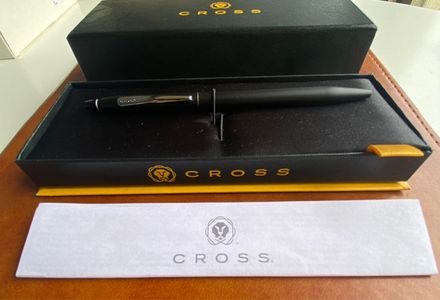 Cross Click Mat Siyah Tükenmez Kalem