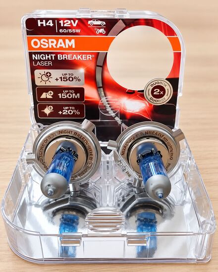 Osram Night Breaker Laser H4 Ampul Takım
