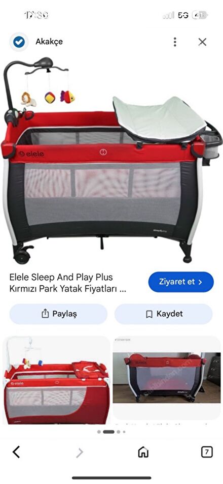 Elele Park Yatak