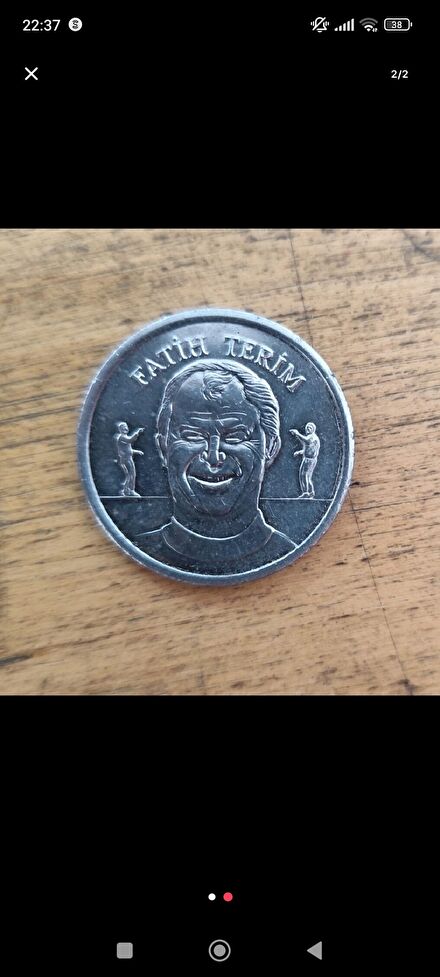 Fatih Terim Madalyon