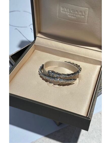 Bvlgari Yılan Tasarım Bileklik