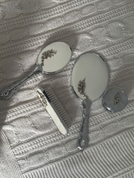 Çeyiz gelin hediyelik tarak ayna seti