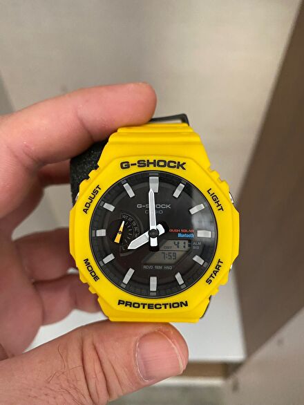 Sarı G-SHOCK Saat