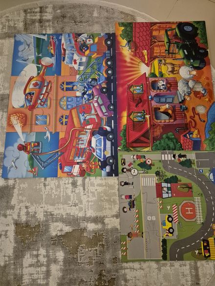 Çocuk Puzzle Seti 3lü