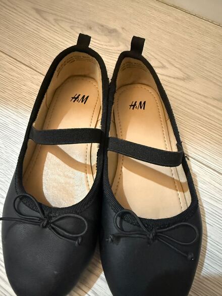 Siyah H&M Babet Ayakkabı 28 numara