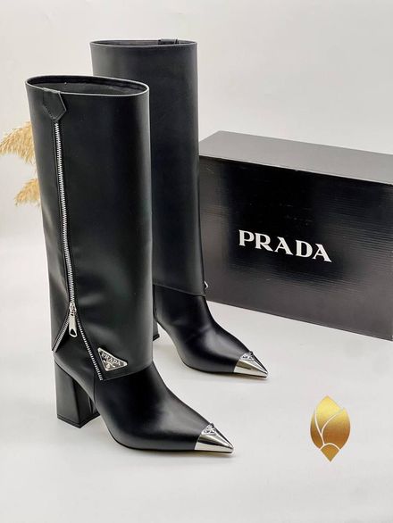 Siyah Prada Çizme