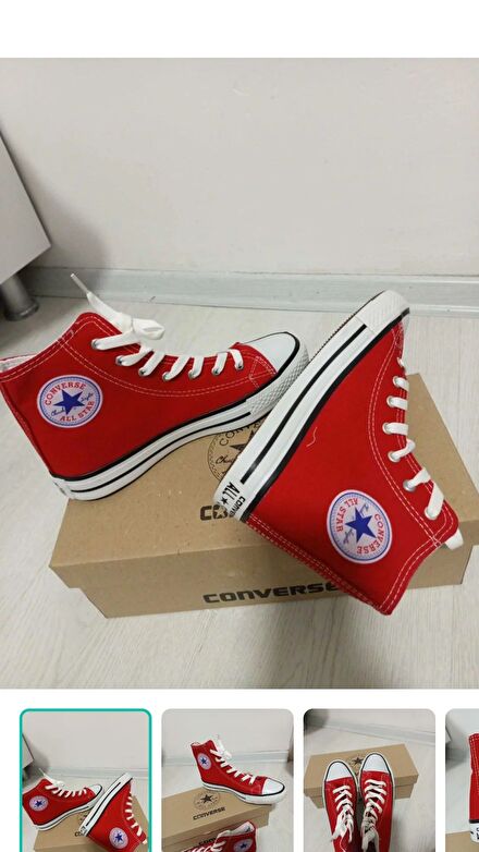 Converse Kırmızı Sneaker
