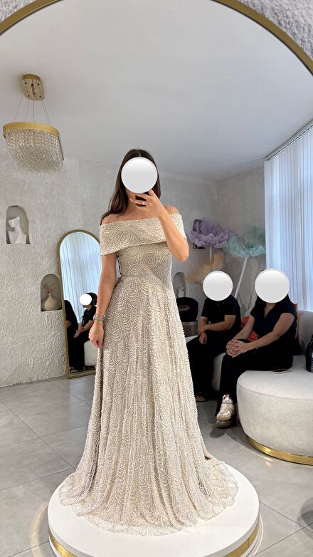 The Elsa marka Abiye Elbise