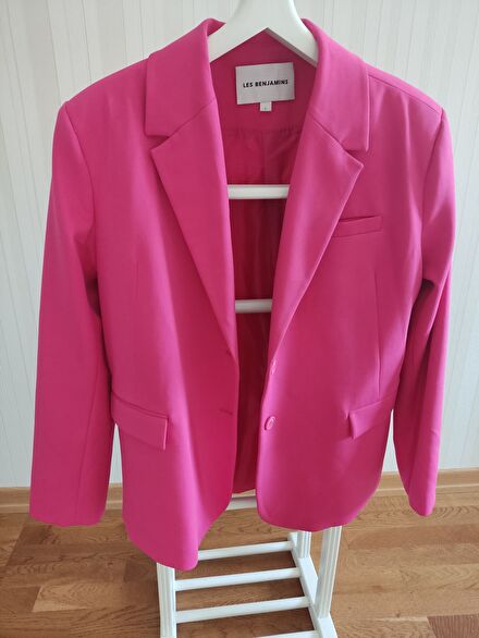LES BENJAMINS Pembe Blazer Ceket L BedeN