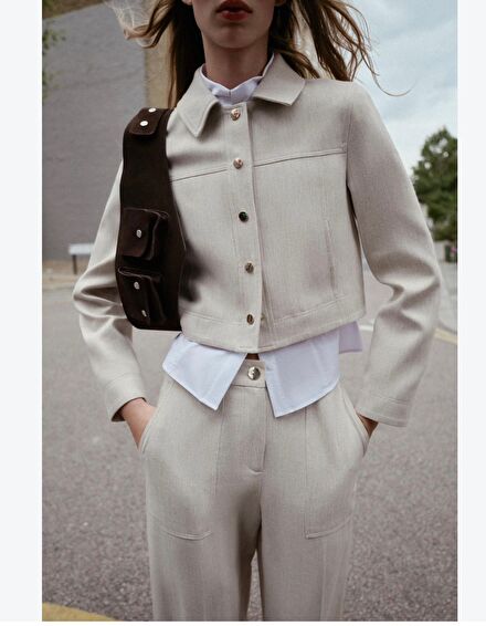Zara ceket pantolon takım