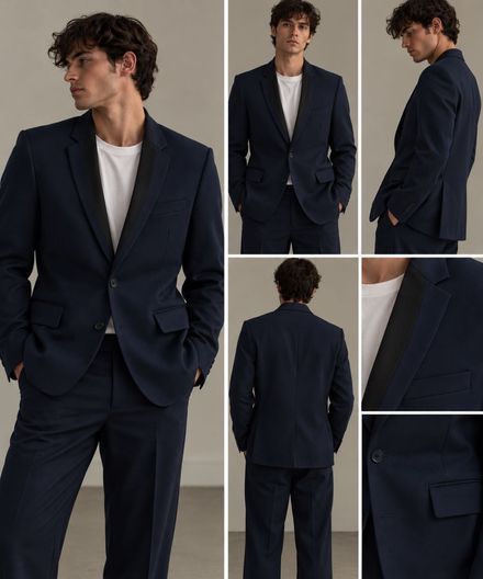 Zara Erkek Siyah Blazer Ceket