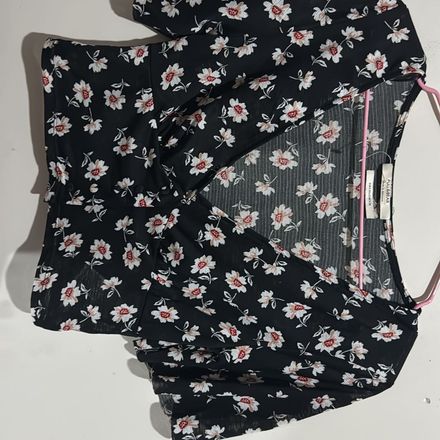Pull&Bear Çiçek Desenli Bluz