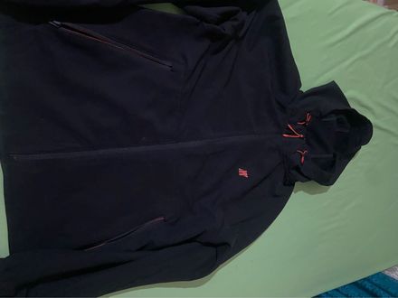 Mavi denim Yağmurluk