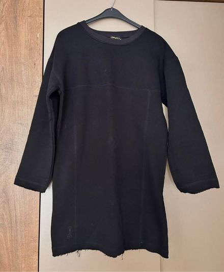 Siyah İçi Polar sweat Elbise