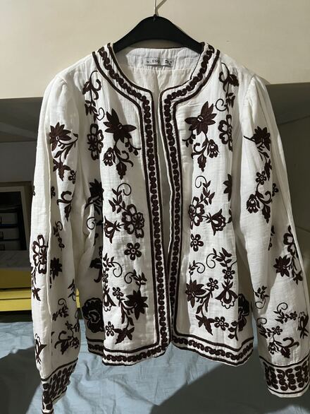 İtal nakışlı blazer ceket