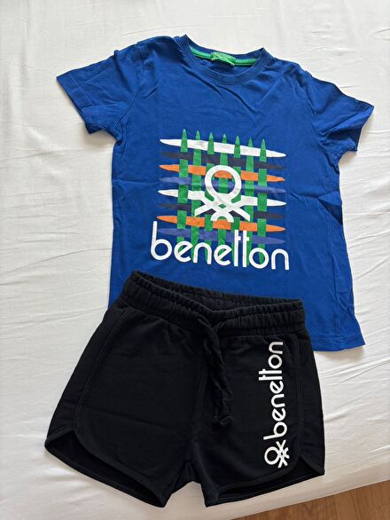 Benetton Tişört ve Şort Seti