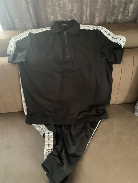 Balmain Siyah Spor Eşofman Takımı