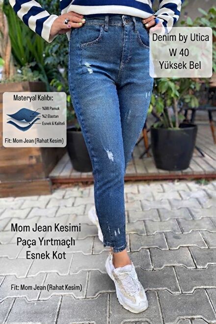 🌸DENIM BY UTICA MAVİ jean Pantolon🌸