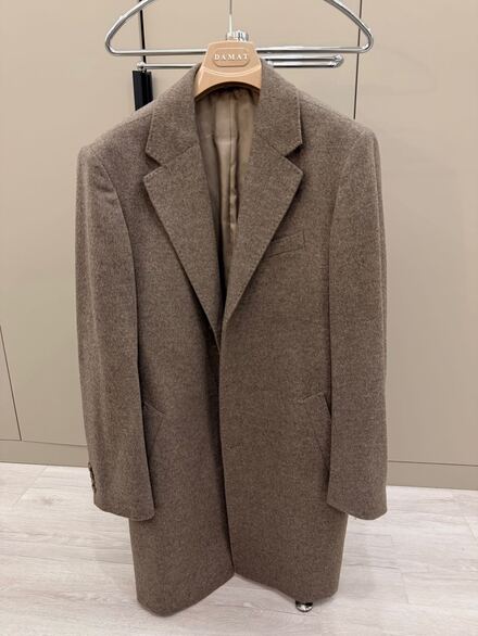 W Collection Kaşmir Erkek Kaban 54 Beden