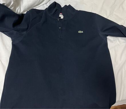 Lacoste uzun kol polo yaka triko orjinal