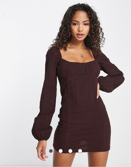 ETİKETLİ PULL & BEAR MİNİ ELBİSE