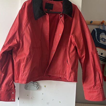 Zara Kırmızı Ceket(mumlu)