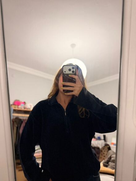Lacivert Polar Sweatshirt
