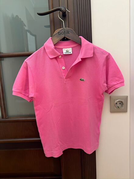 Lacoste Pembe Polo Yaka Tişört