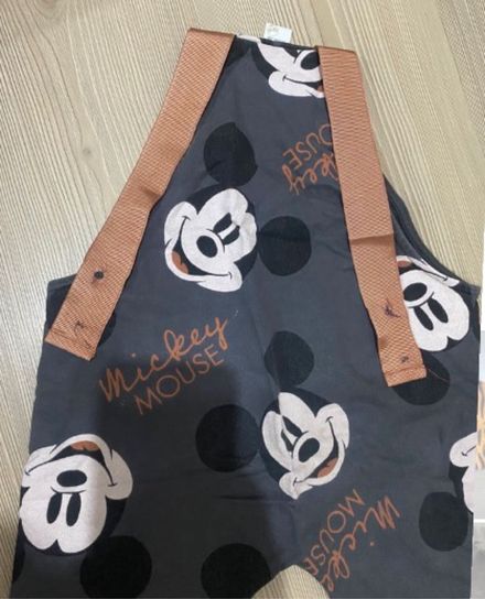 Mickey Mouse Desenli Bebek Tulumu