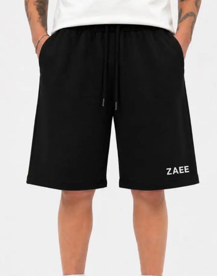Siyah Zaee Zaeewear Baggy Şort