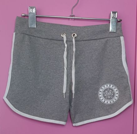 Gri Mini Spor Şort