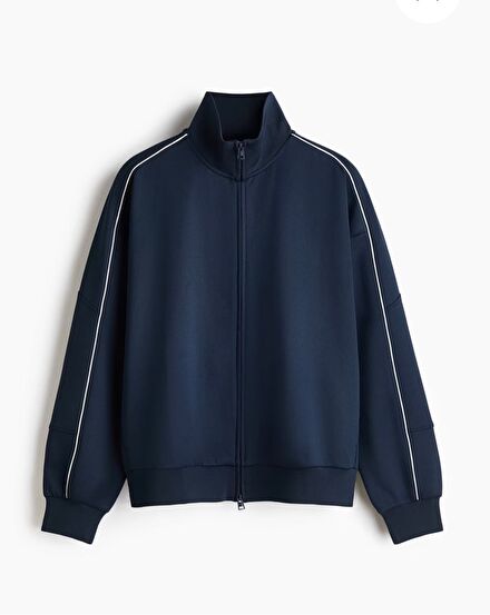 H&M Fermuarlı Spor Ceket
