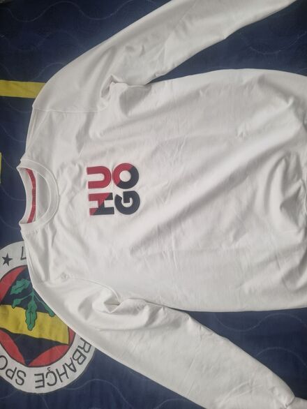 Hugo Boss Beyaz Sweatshirt