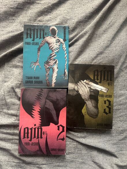 Ajin Manga Seti 1-2-3