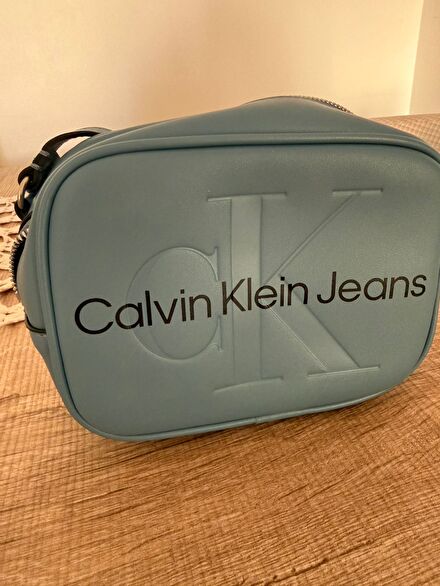 Calvin Klein çapraz çanta mavi