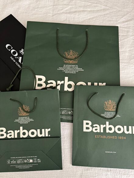 Barbour Alışveriş Çantası Seti