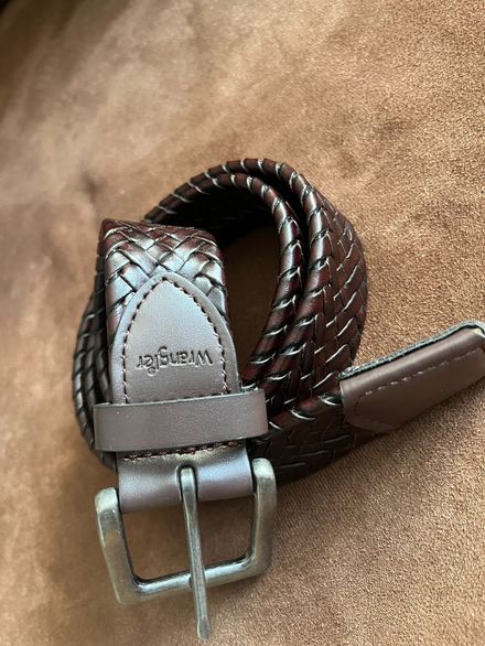 Wrangler Kahverengi Deri Kemer