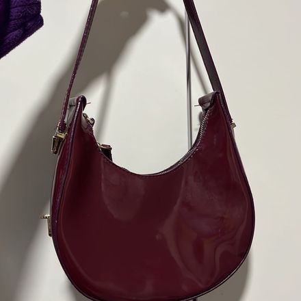 Bordo Omuz Çantası