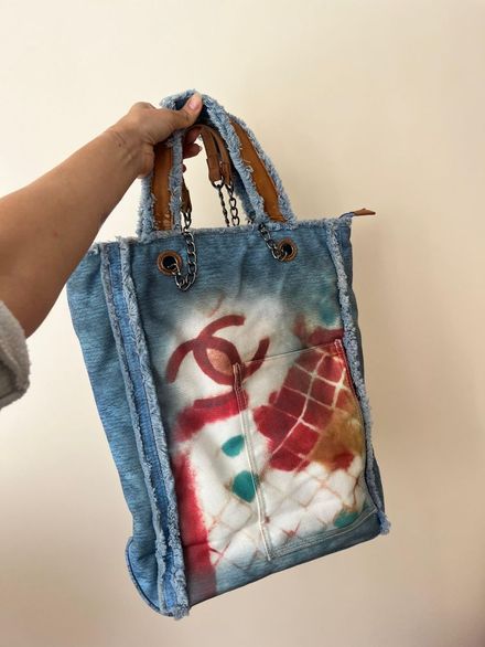 Chanel Denim Tote Çanta