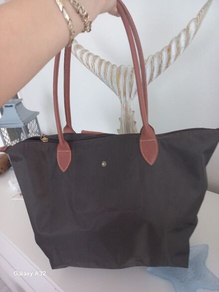 Longchamp Kahverengi Omuz Çantası