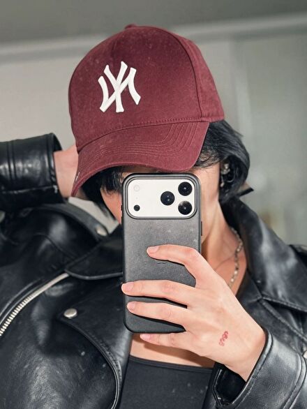 New Era Bordo Şapka