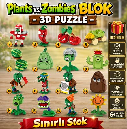 245₺ Açıklama ❗ Plants vs Zombies Lego
