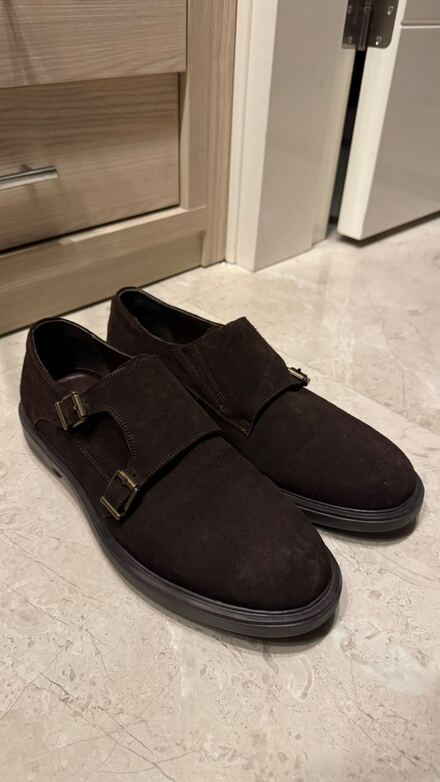 Kahverengi Süet Loafer