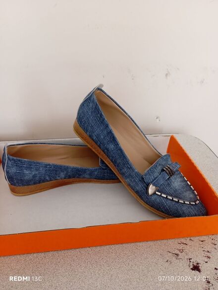 Mavi Jean Loafer Ayakkabı