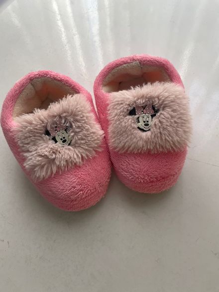 Pembe Minnie Mouse Panduf