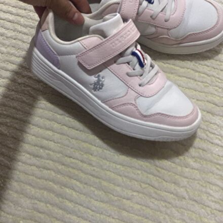 US Polo Pembe Sneaker