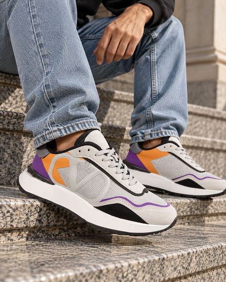 Valentino Garavani VLogo Easyjog Gri